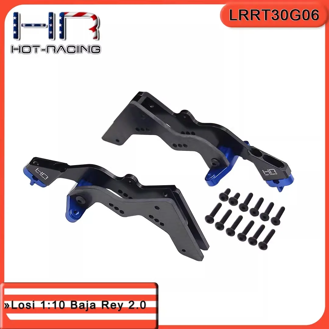 HR upgrade part Losi 1:10 Baja Rey 2.0 aluminum alloy rear suspension upper fixing seat