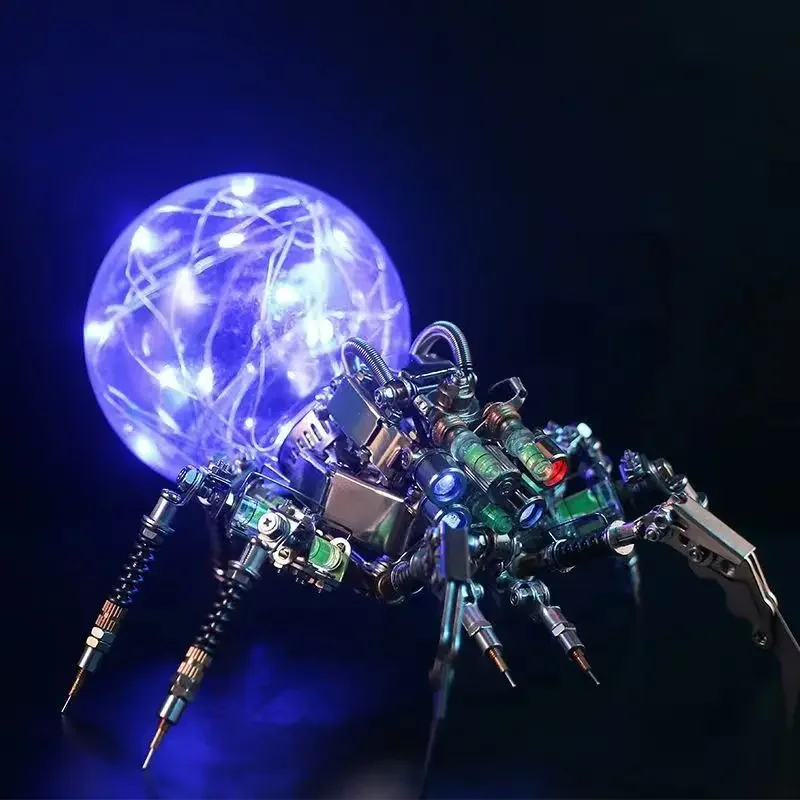

Spider atmosphere night light 3D three-dimensional metal assembly puzzle building block model handmade birthday gift boyfriend