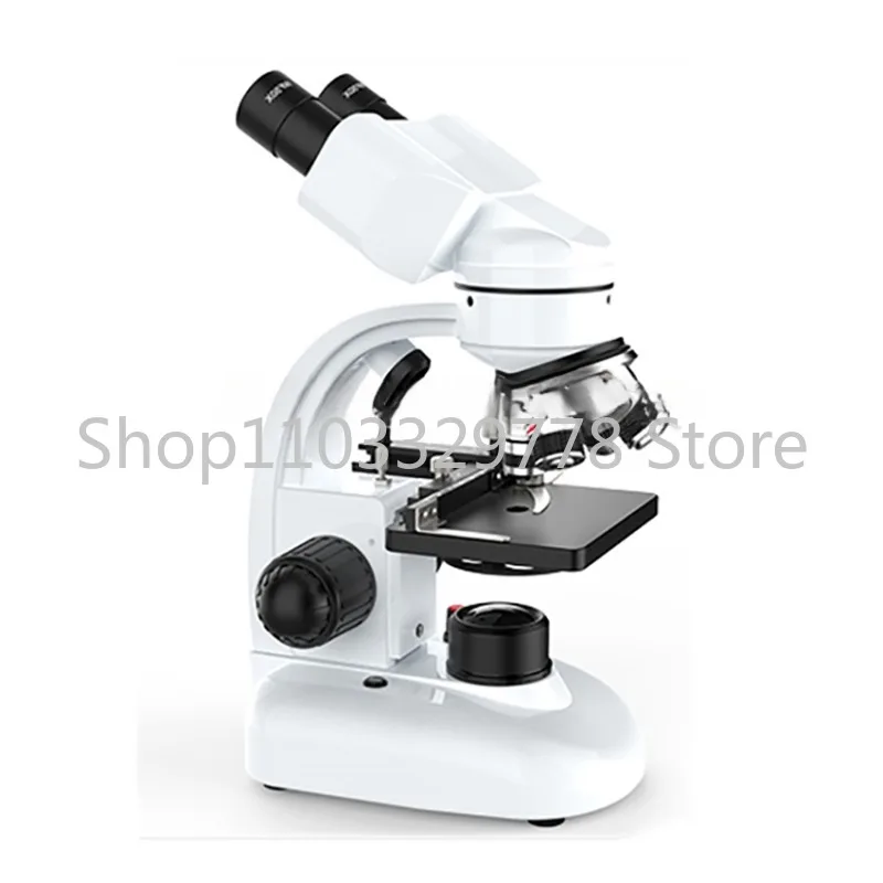 Zoom 6000X-20000X Biological HD Microscope Digital LED Lab Compound Microscope with Wide-Field 10X and 50X Eyepieces for Lab