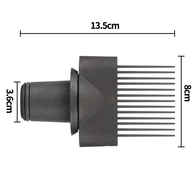 For Dyson Hair Dryer Air Nozzle Wide Tooth Comb Air Nozzle Electric Hair Dryer Hair Styling Anti-fly Nozzle Accessories