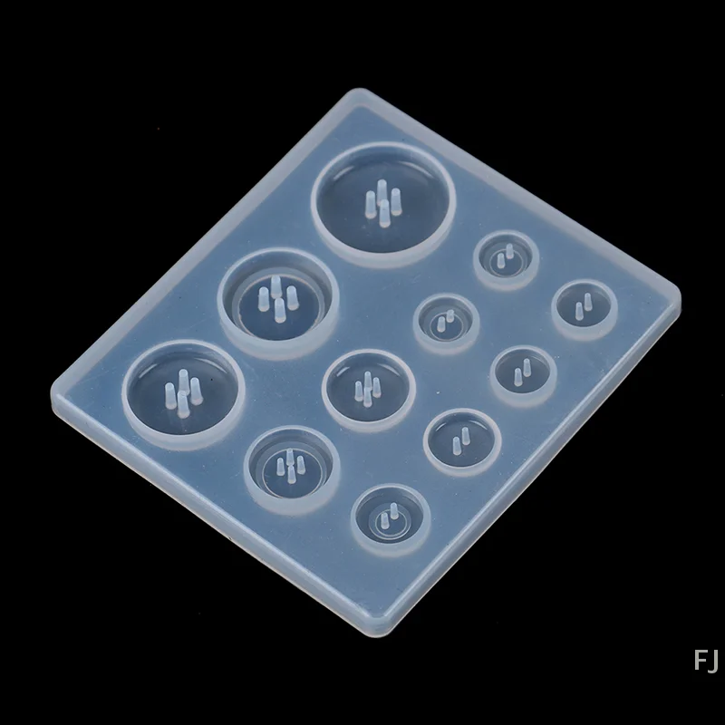 

[YU]DIY Silicone Pendant Mold Making Jewelry For Resin Necklace Button Mould Craft