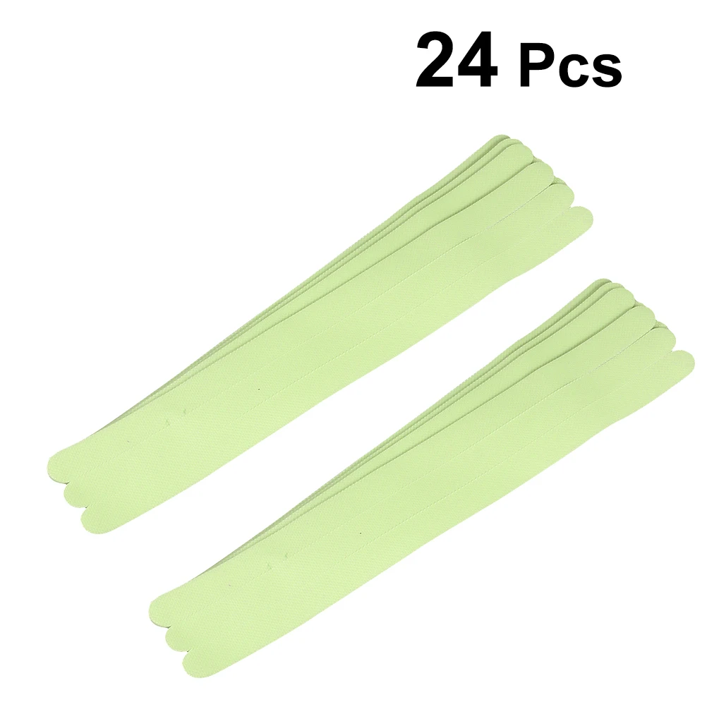 

24 Pcs Glue Tape Non-slip Anti-skid Safety Reflectible Anti-slip Strip Stripe Warning