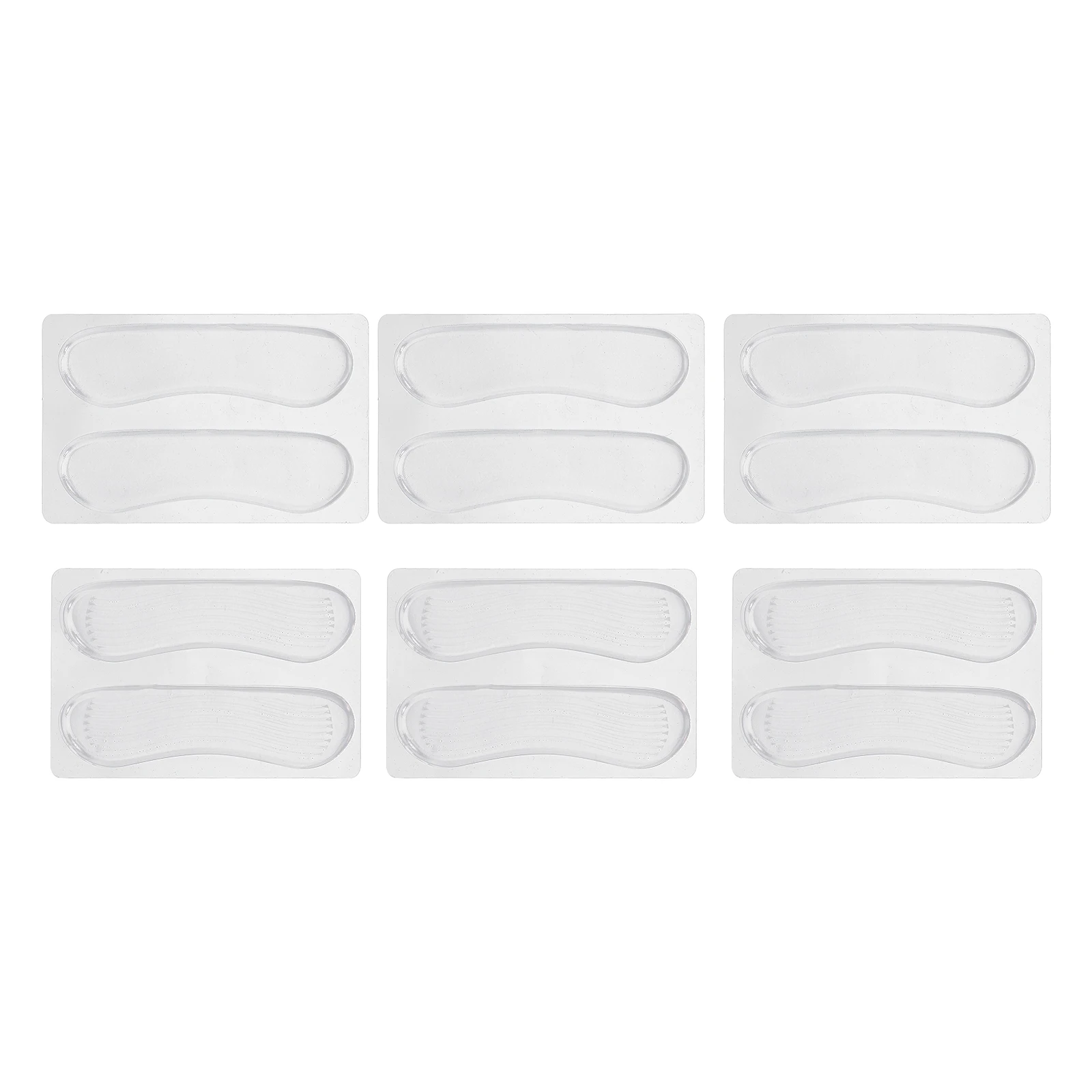 

Silicone Heel Sticker Transparent Reusable Comfortable Foot Accessories Heel Cushions Protection Pad for Women
