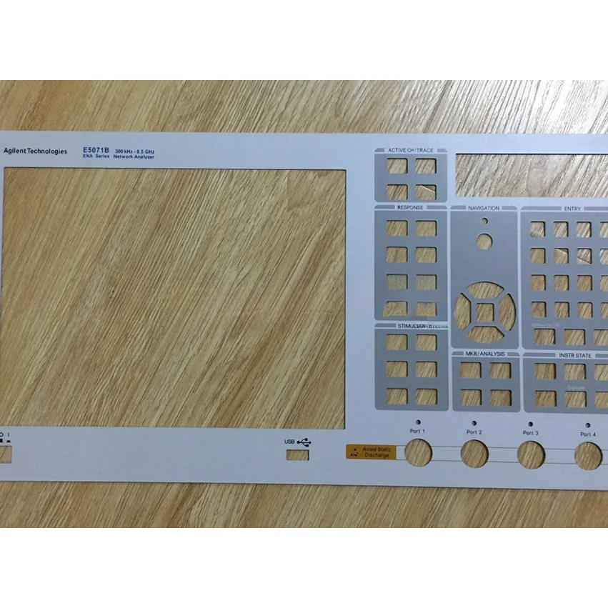 

1PCS NEW Front Panel Membrane Keypad for HP Agilent E5071B Button Film 4-Port