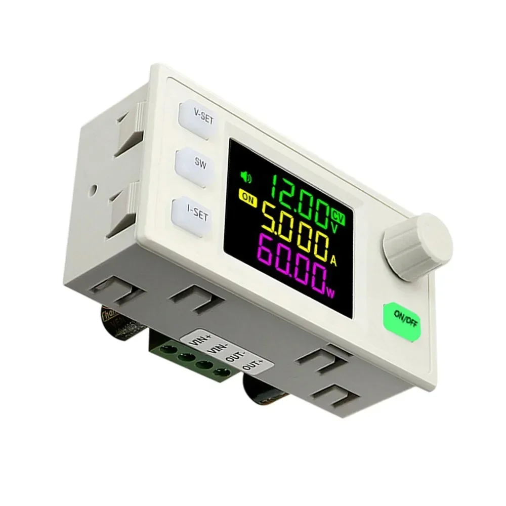 SK60X 3rd Generation CNC Adjustable Step-Up/Step-Down DC Regulated Power Supply CNC DC Buck-Boost Power Supply ForSolar Charging