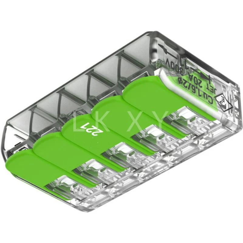 

10pcs/lot 221-425 COMPACT SPLICING CONNECTOR 5POS