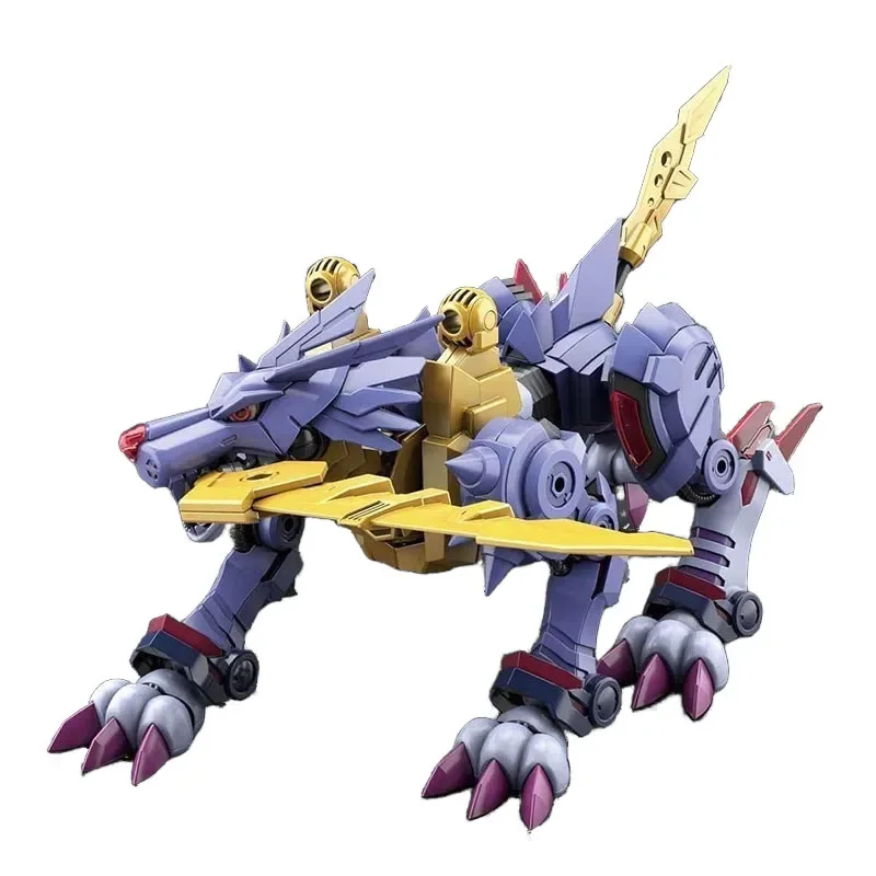 IN STOCK BANDAI ORIGINAL FRS PLASTIC MODEL KIT METALGARURUMON Anime Action Figure Assembly Model Toys Collectible Model  Gifts