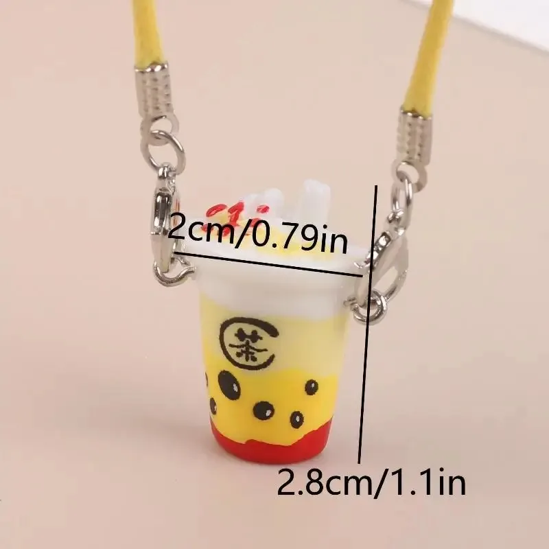 

Набор из 5 миниатюрных сумок-кроссбоди в виде чашек для бабл-чая, милые маленькие подвески, аксессуары для кукольной одежды, игрушки для декора кукольного домика