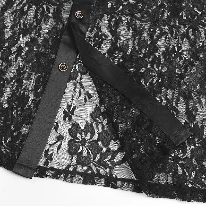 Kemeja Gotik Abad Pertengahan Victoria Renaisans Pria