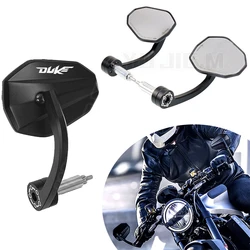 For KTM DUKE390 DUKE790 DUKE 390 250 125 690 790 890 990 1050 1290 Motorcycle Bar End Mirror 7/8