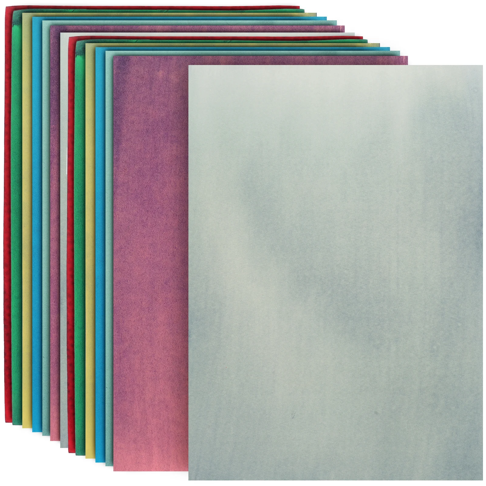 

14pcs Cyanotype Material Sun Sensitive Paper Kids DIY Activities Family Fun Photosensitive Drawing Craft Storage