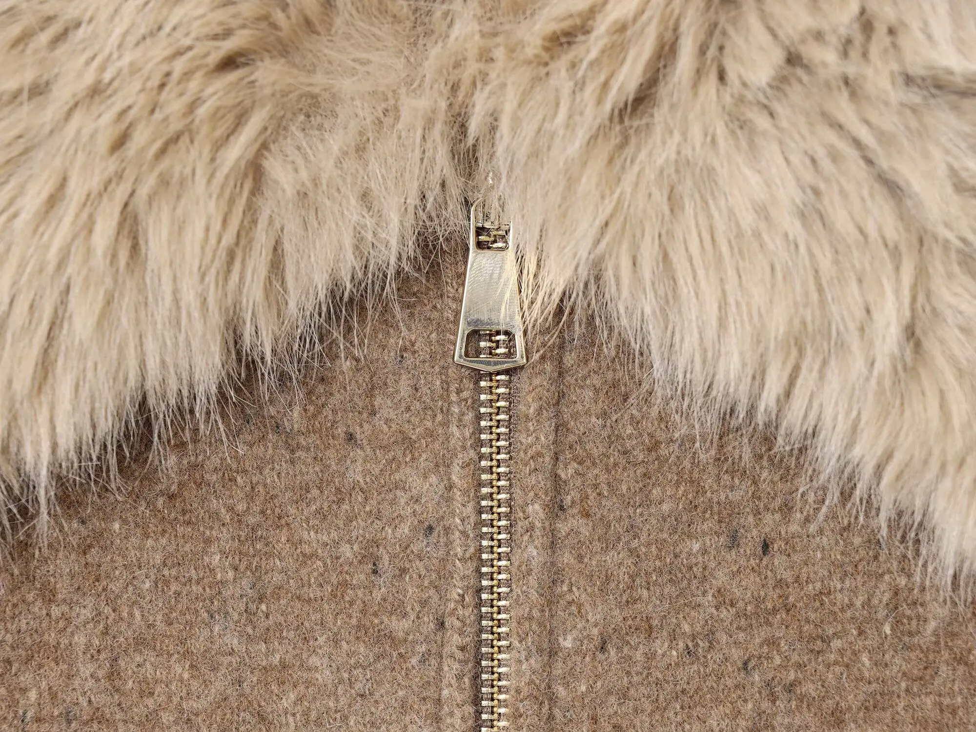 2025, wendbare Jacke mit Kunstpelzkragen für Damen, modischer, langärmliger Reißverschluss, übergroßer Mantel für Damen, lässig, Pendler, Straße Ja