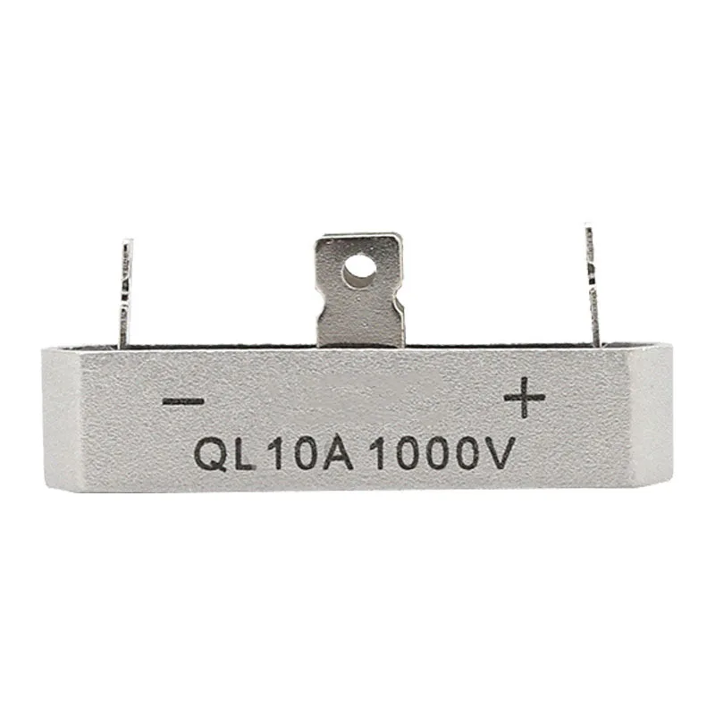 MZMW Single Phase Rectifier Bridge QL1010 10A 20A 25A 35A 50A 1000V Diode Module Aluminum Metal Case QL2010 QL2510 QL3510 QL5010