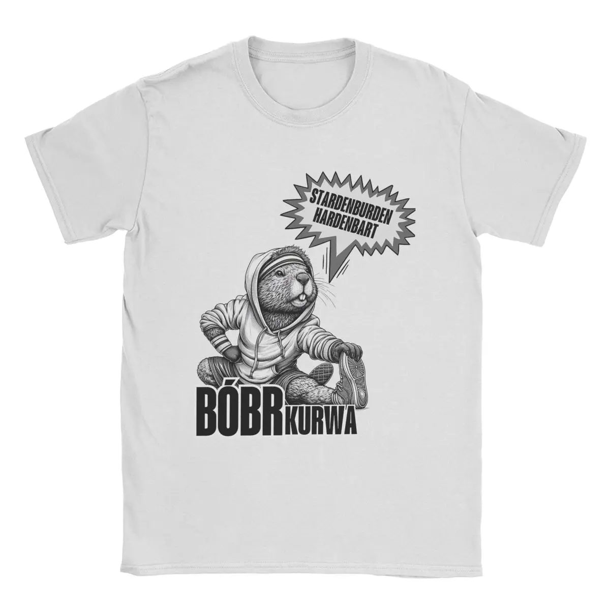 Bobr Kurwa Meme Shirt Merchandise Men Women 100% Cotton Novelty Bober Beaver Poland T-shirt Short Sleeve Clothes Unique