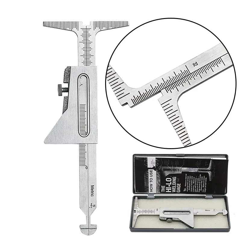

The HI-LO Welding Gage Bridge Cam Weld Gage HI LO Gage Test Ulnar Welder Inspection