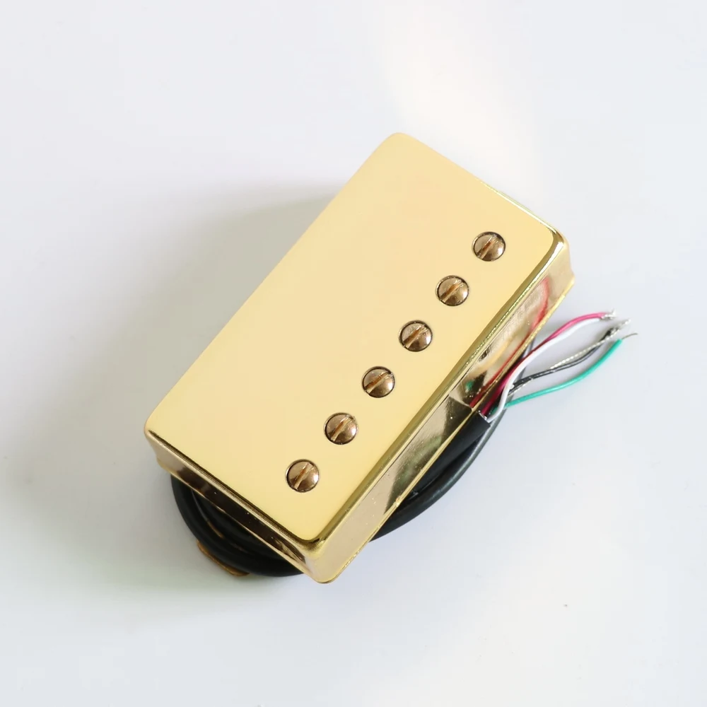 Double Coil Pickup Aluminum Nickel Cobalt Small Double Warm Bright Low Noise