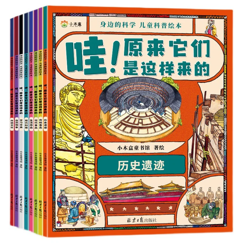 The Science Children's Popular Science Picture Books and Encyclopedias Around Me, Wow! So That's How They Came Here