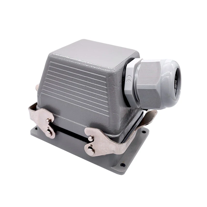 Heavy Duty Connectors HDC-HE-032-1/2 F/M 32pin 16A Industrial rectangular Connector plug Screw connection image 2