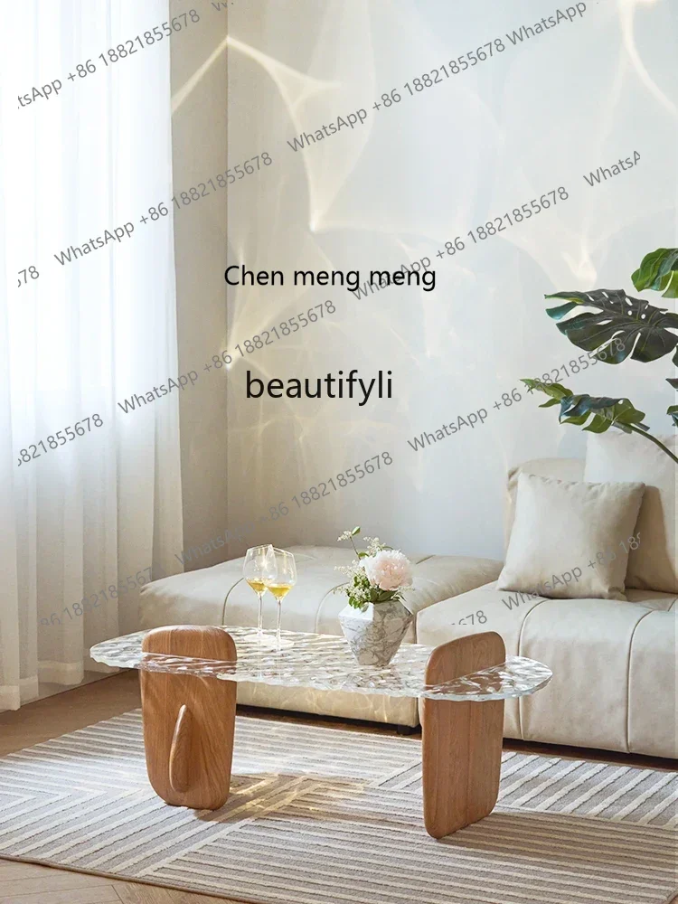 cc182l Coffee Table Light Luxury Minimalist Living Room Leisure Ambience Light Tea Table Simple
