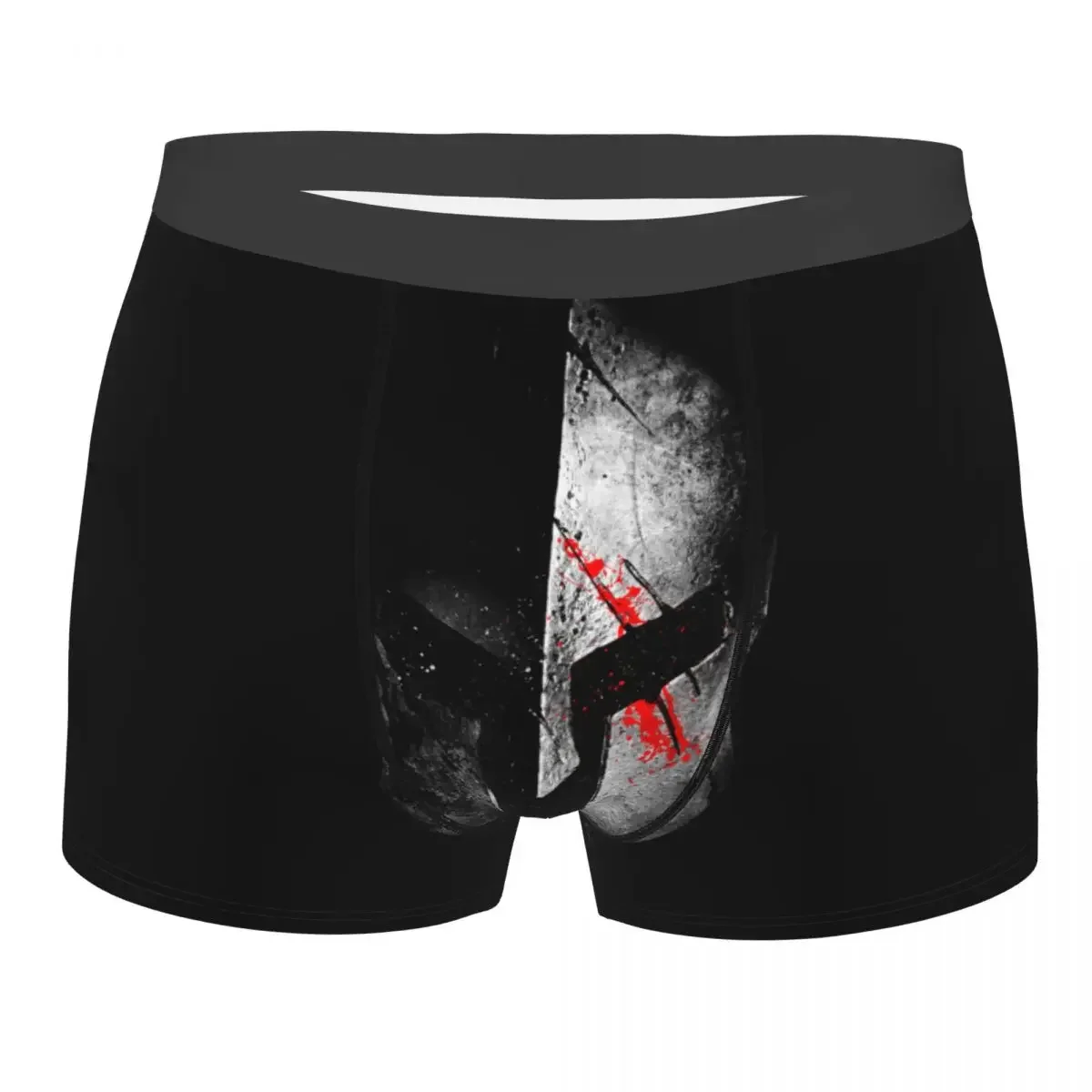 Spartan Sparta Helmet Men's Underwear Boxer Briefs Shorts Panties Funny Breathbable Underpants for Homme S-XXL