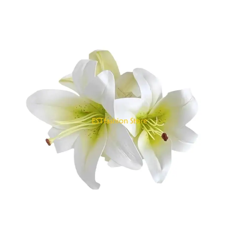 

Y5GC Decorative Elegant Flower Hair Clip for Women Chinese Floral Hair Claw Unique Hair Accessory For Daily Use