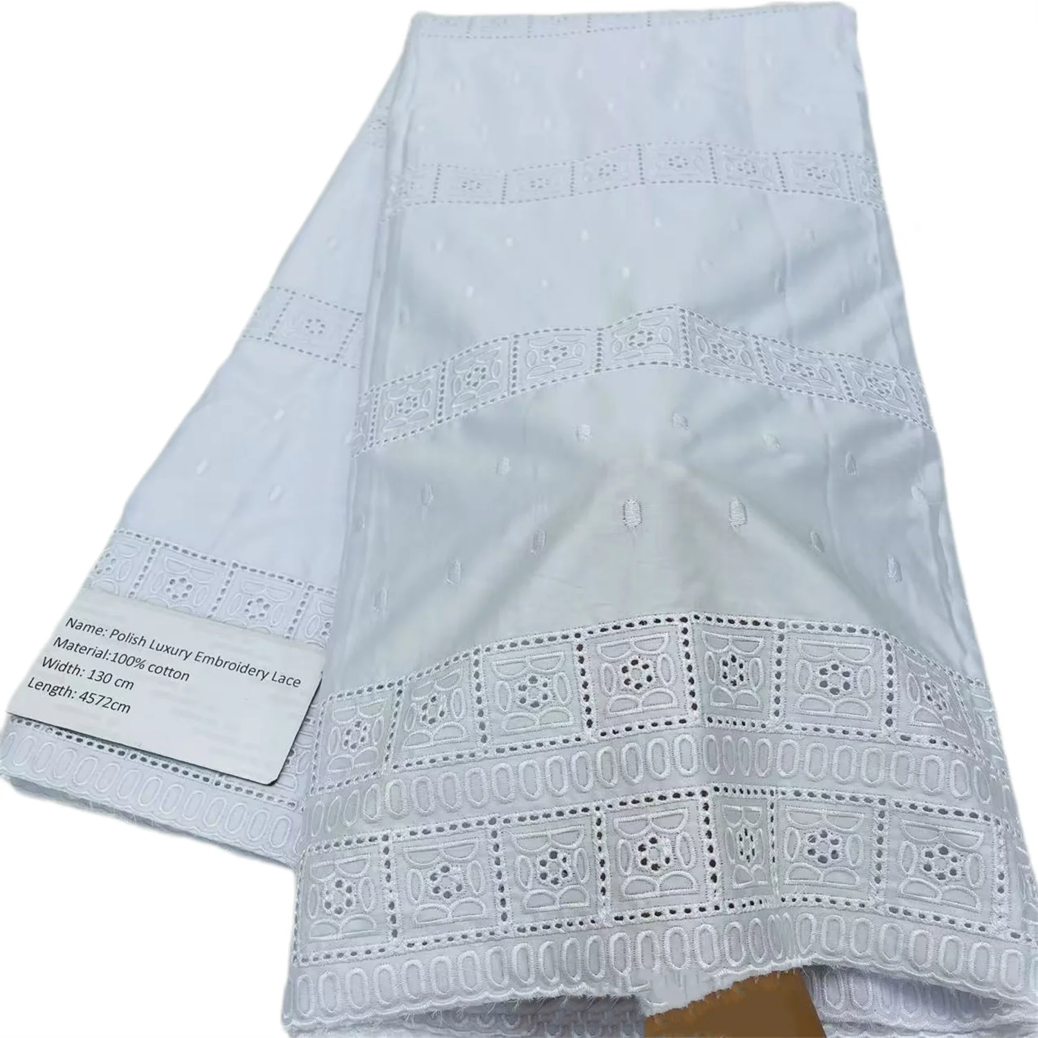 

Белая африканская польская ткань, швейцарская вуаль, кружево в Швейцарии, 100% хлопок, вышивка для мужчин, сухое платье, кружевная ткань, свадебное платье