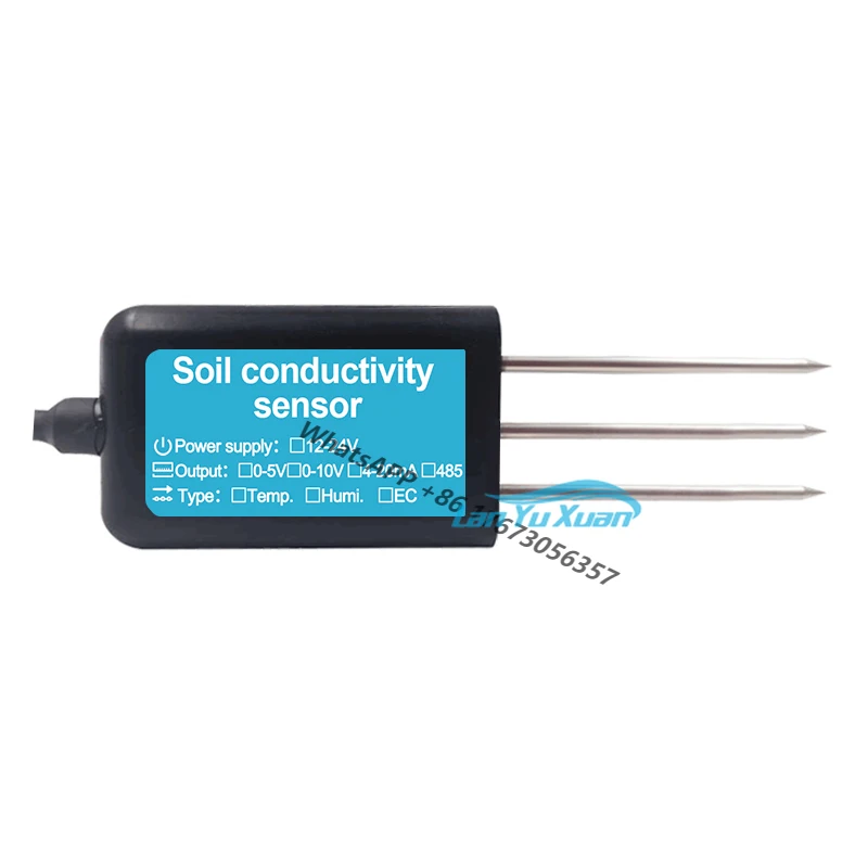 Soil Conductivity Sensor EC Meter 