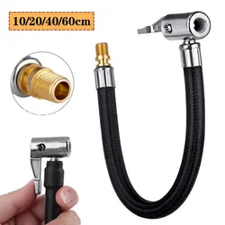 Car Tire Air Inflator Extension Hose Adapter Pump Air Connection for Motorcycle Bike Tyre Inflation Tube 40/30/20/10cm