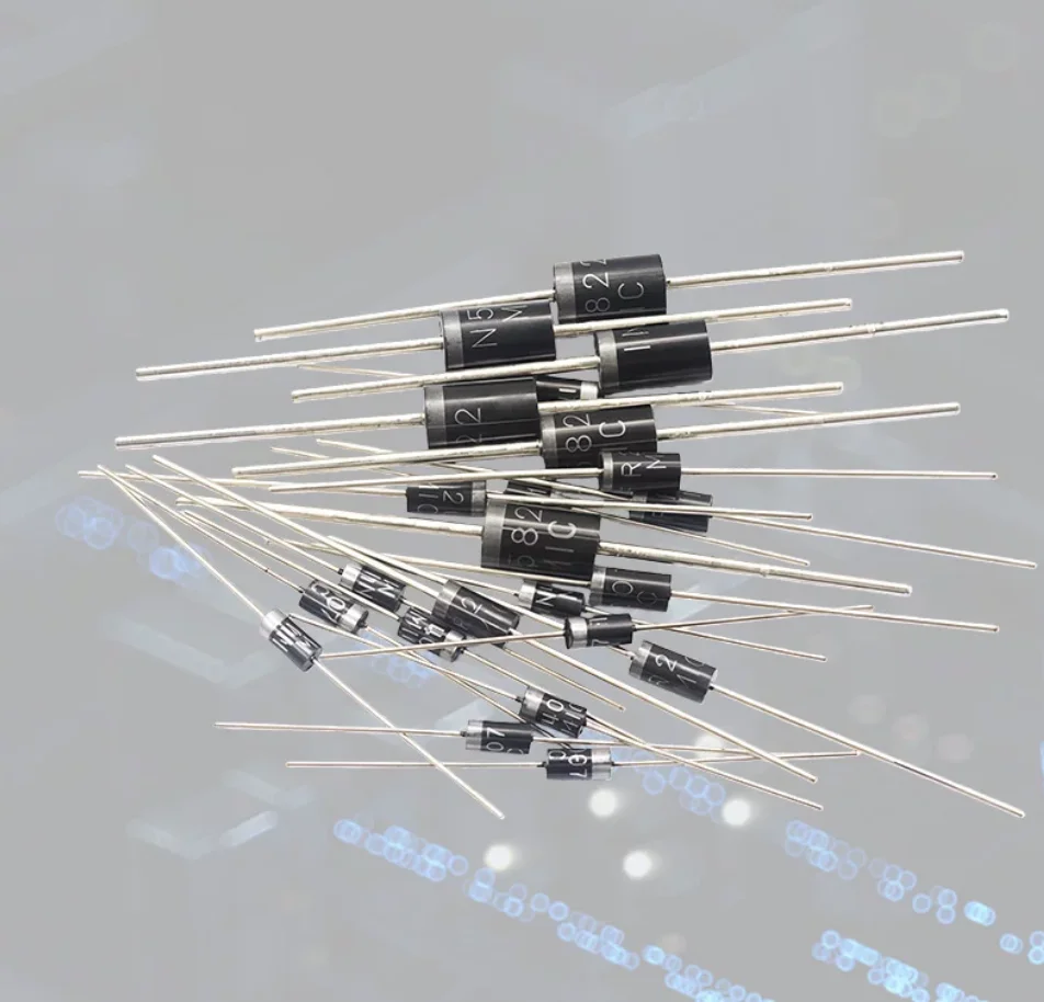 Free Ship 100Pcs 1N4002 1N4003 1N4004 1N4005 1N4007 1N4148 1N5399 1N5408 1N5817 1N5819 1N5822 1N60 RL207  Diode IN 1N5401 1N4001