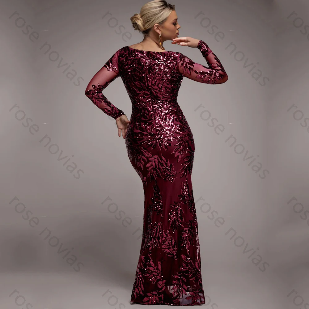 Hoge kwaliteit sexy elegante sexy avondjurken pailletten voor vloerlengte v-hals galajurk zeemeermin vestidos de fiesta aangepast