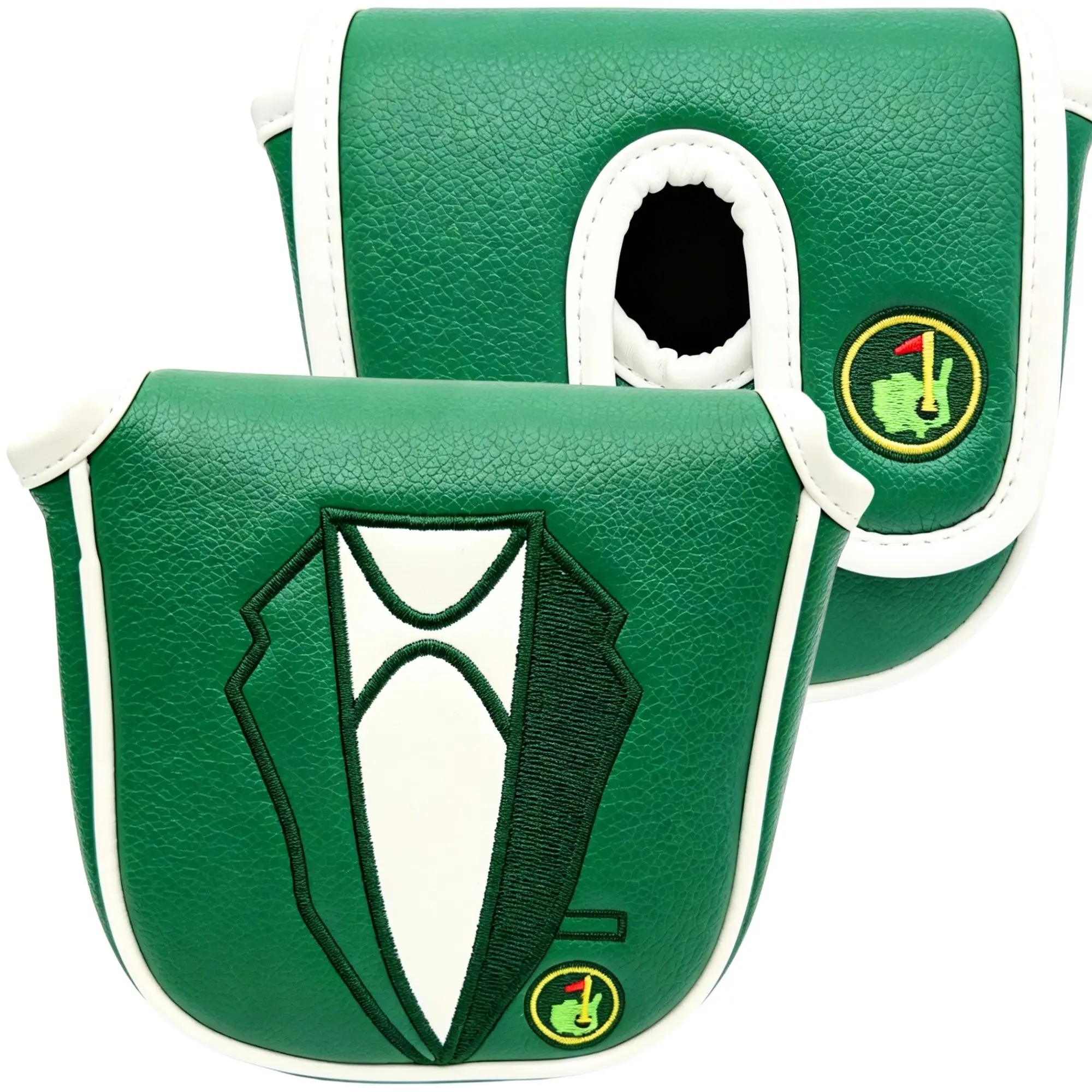 Premium Putt Cover for DF3, Golf Club Protector Putter Headcover with Green Jacket  Pattern, Funny Golf Accessories for Dad