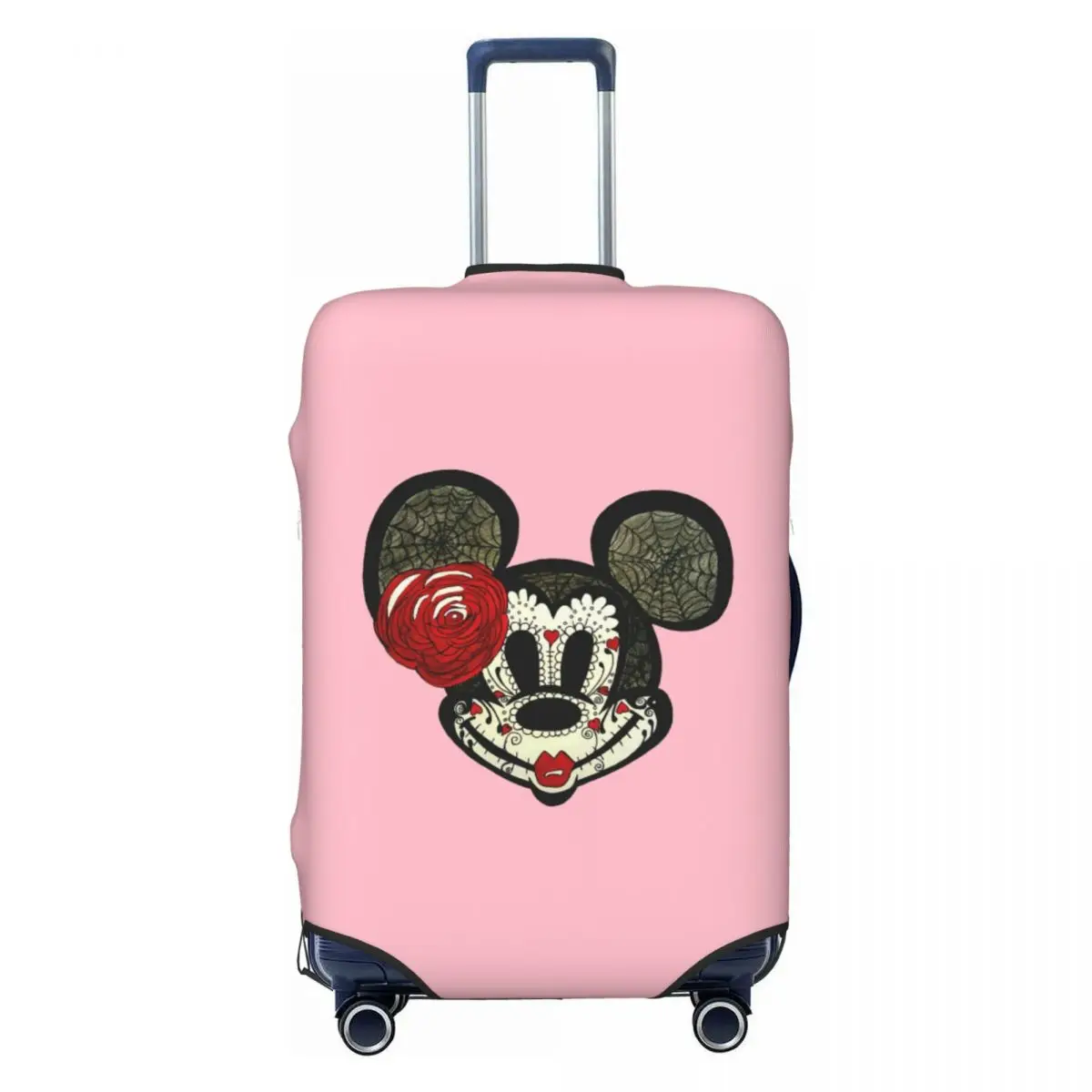 

Custom Mickey Mouse Anime Cartoon Luggage Cover Fashion Suitcase Protector Covers Suit For 18-32 inch