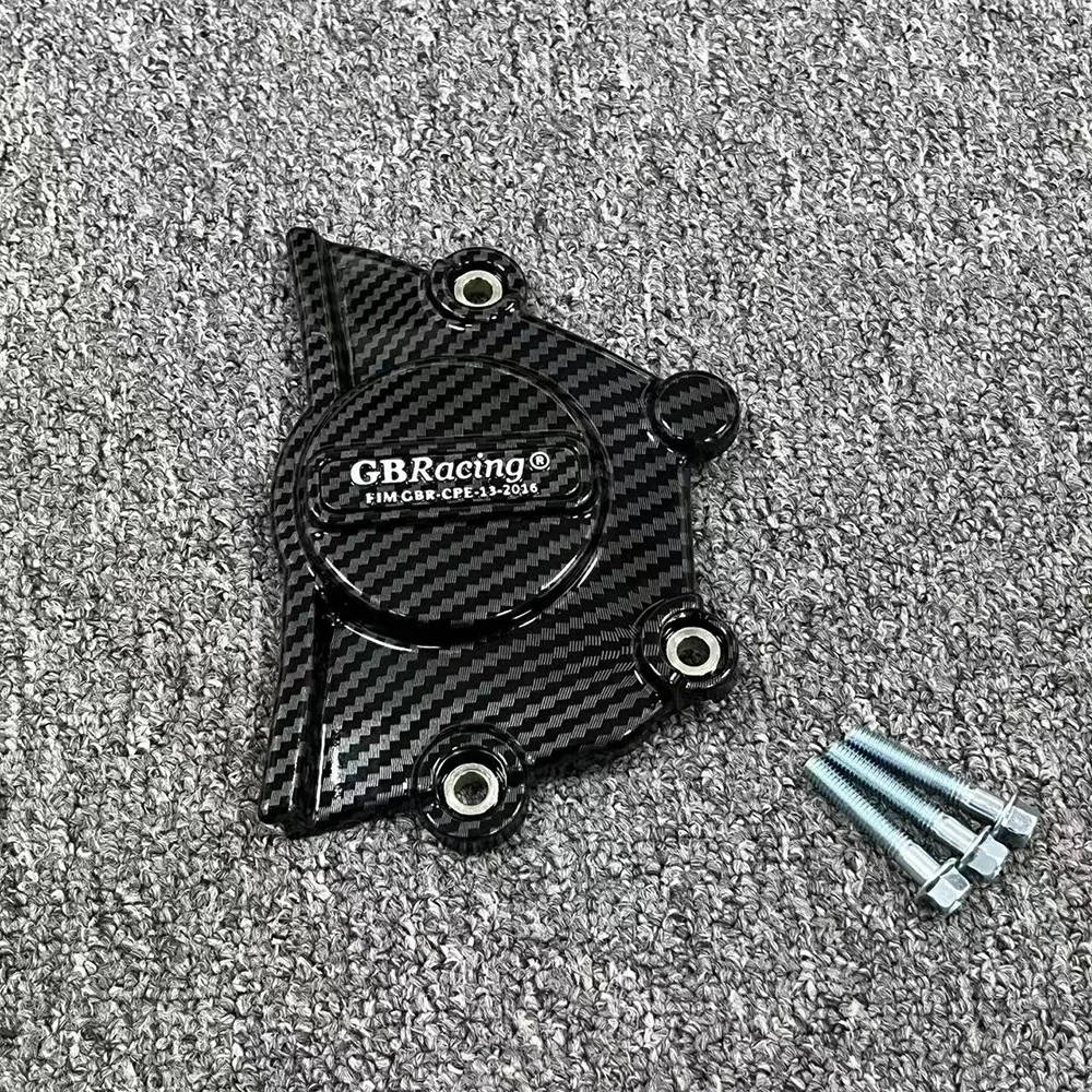 ZX-4RR MOTO Accessorieรองเครื่องยนต์สําหรับKawasaki Ninja ZX-25R 20-24 & Ninja ZX-4RR 24-25 คาร์บอนไฟเบอร์