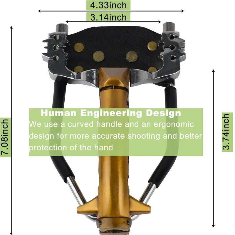 Slingshot Shooting Fishing Wrist Support Rocket Slingsshot for Fishing and Hunting Fishing Catapult Kit Reel and 3 Arrowheads