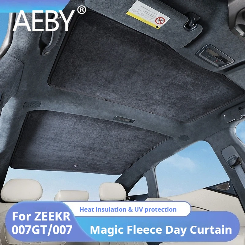 

AEBY For ZEEKR 007GT/007 2024 2025 Sunroof Shades Curtain Sun Shield Windshield Sunshades Sun Block Auto Interior Accessories