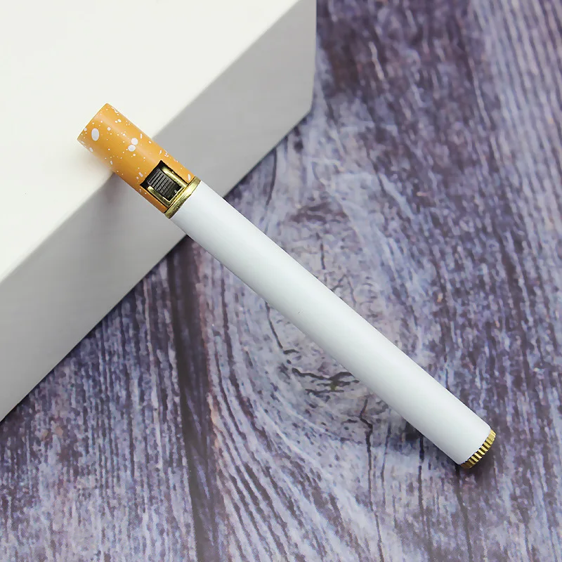 

Mini Soft Flame Gas Lighter Cigarette Style Grinding Wheel Flint Torch Lighters Pocket Lighter Cigarette Accessories Gadget Gift