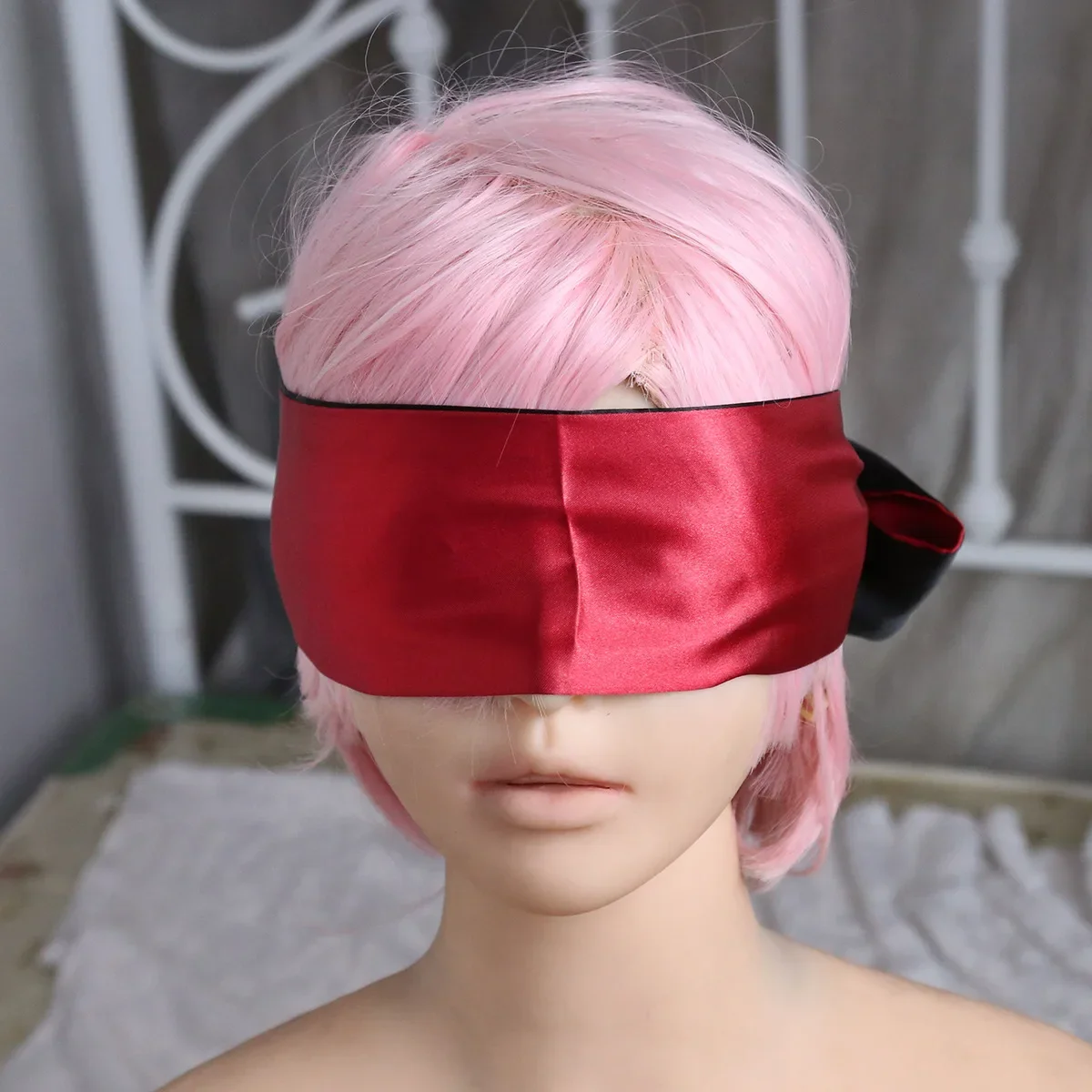 

Fetish Bondage Erotic Costumes Accessories Role Play Slave Sex Toys For Woman Flirting Blindfolded Sleeping Eye Mask