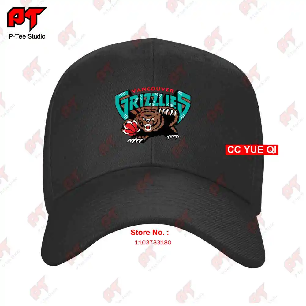 Vancouver Grizzlies Bear Baseball Caps Truck Cap D8AQ