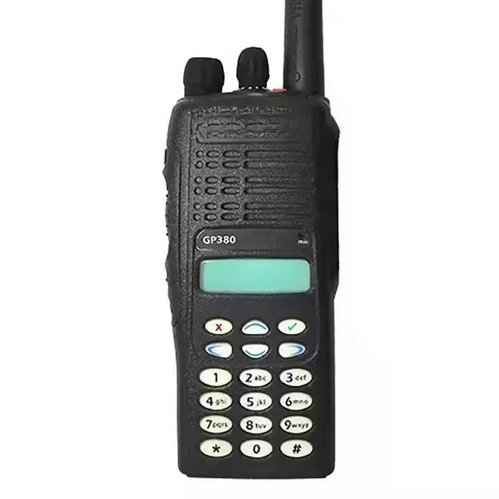 Two-way Radio UHF VHF Full Keyboard Portable Radio Walkie Talkie Long Range 10km GP338 /Pro7150 MOTOROLA GP380 Analog Handheld