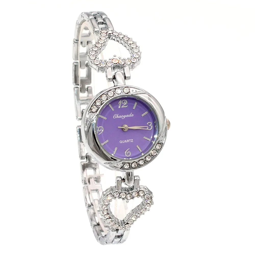 Высококачественные роскошные женские кварцевые часы, модные повседневные часы со стразами и браслетом, O140, Рождество