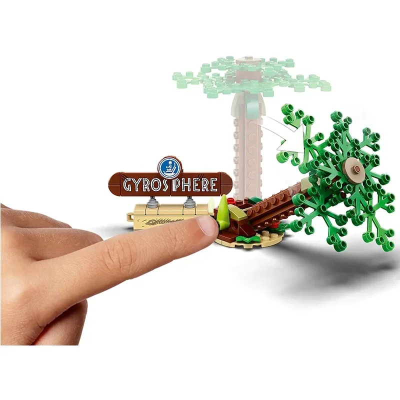 اللبنات سلسلة الجوراسي Tyrannical Tyrannosaurus Rex مقابل Ankylosaurus 75941 نموذج لعبة الديناصور المجمعة للأطفال #3