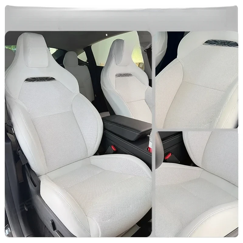 

High Quality Luxury Sport Seats Upgrade Model 3 Y Juniper with Cushion Ventilation Fan, Custom Color Car Accessories