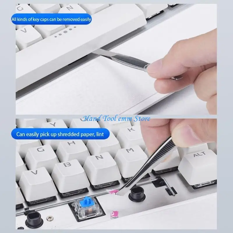 H37F 15 Piece Mechanical Keyboard Care With Keycap Puller Switches Remover And Gentle Cleaning Solution