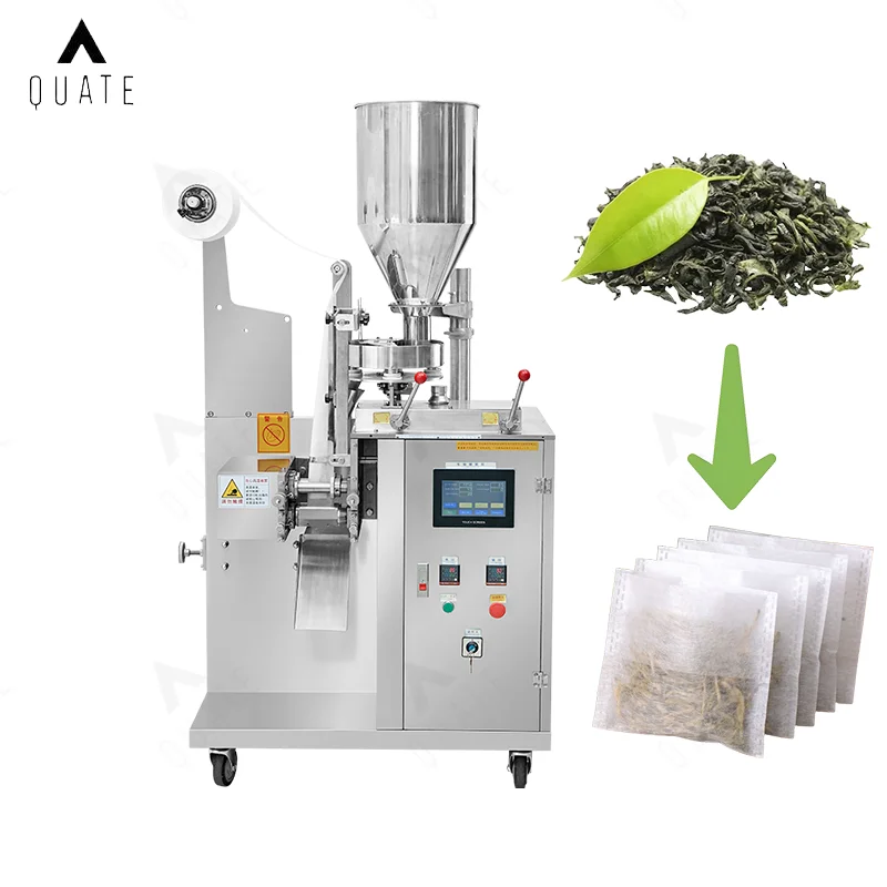High Speed Small Teabag Scale Tea Bag Making Packing Machine with Thread Line Near Me