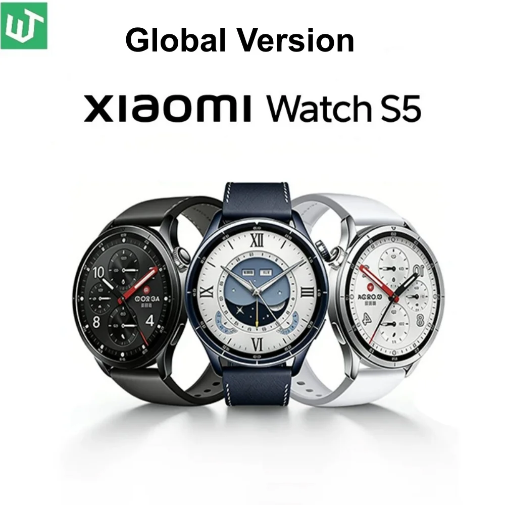 Versión Global Xiaomi Watch S5 Smartwatch Pantalla AMOLED de 1.48" 21 Días de Duración de la Batería Monitoreo de Salud Durante Todo el Día Más de 150 Modos Deportivos