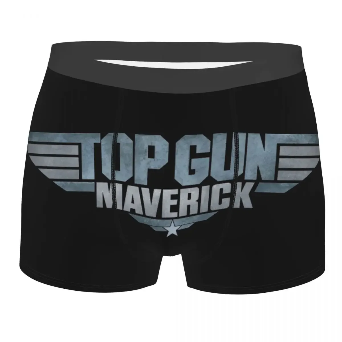 Male Cool Top Gun Maverick Underwear Boxer Briefs Breathable Shorts Panties Underpants