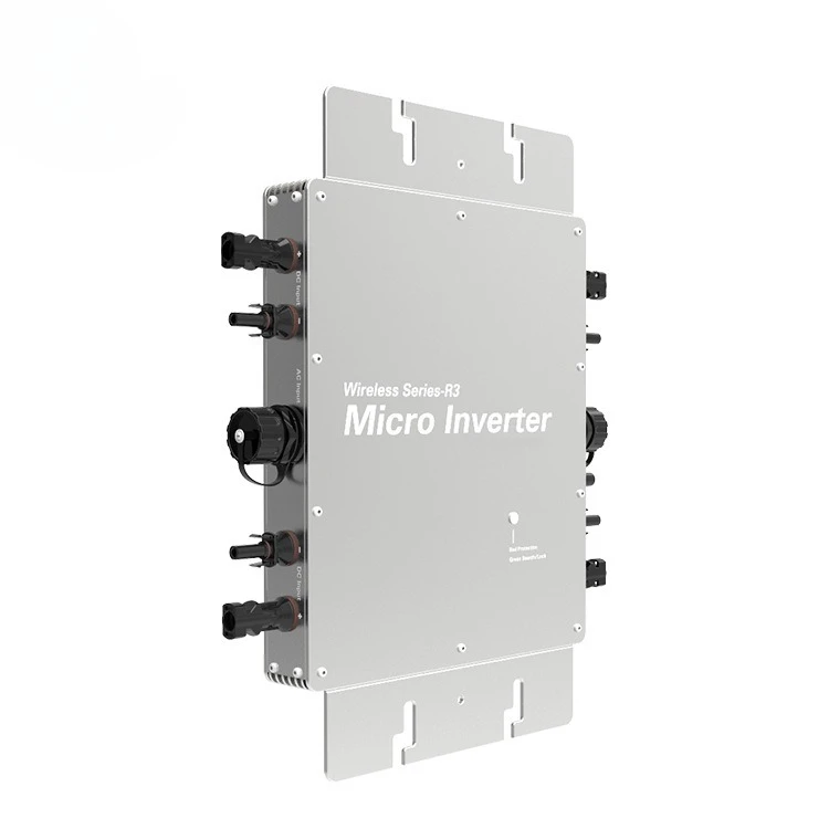 WVC-1400W عاكس صغير عالي الكفاءة - كشف الجهد التلقائي المدمج في MPPT لأنظمة ربط الشبكة الشمسية