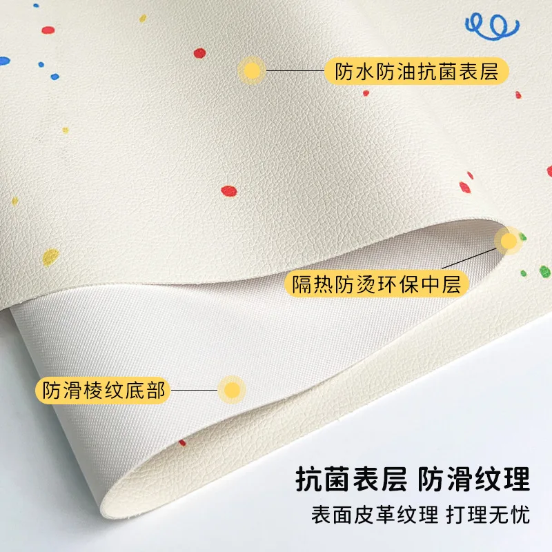 Soft Eye-protecting Student Study Writing Desk Pad Waterproof Oil-proof Wear-Table Mat For Office Computer Desktop Daily Use