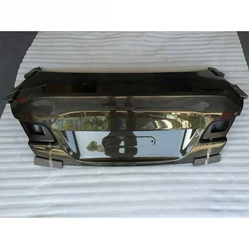 High Quality Carbon Fiber Trunk Lid | AM-Style Tuning Ducktail Spoiler for E92 M3 M Power 3 Series Coupe-New Topmix Brand