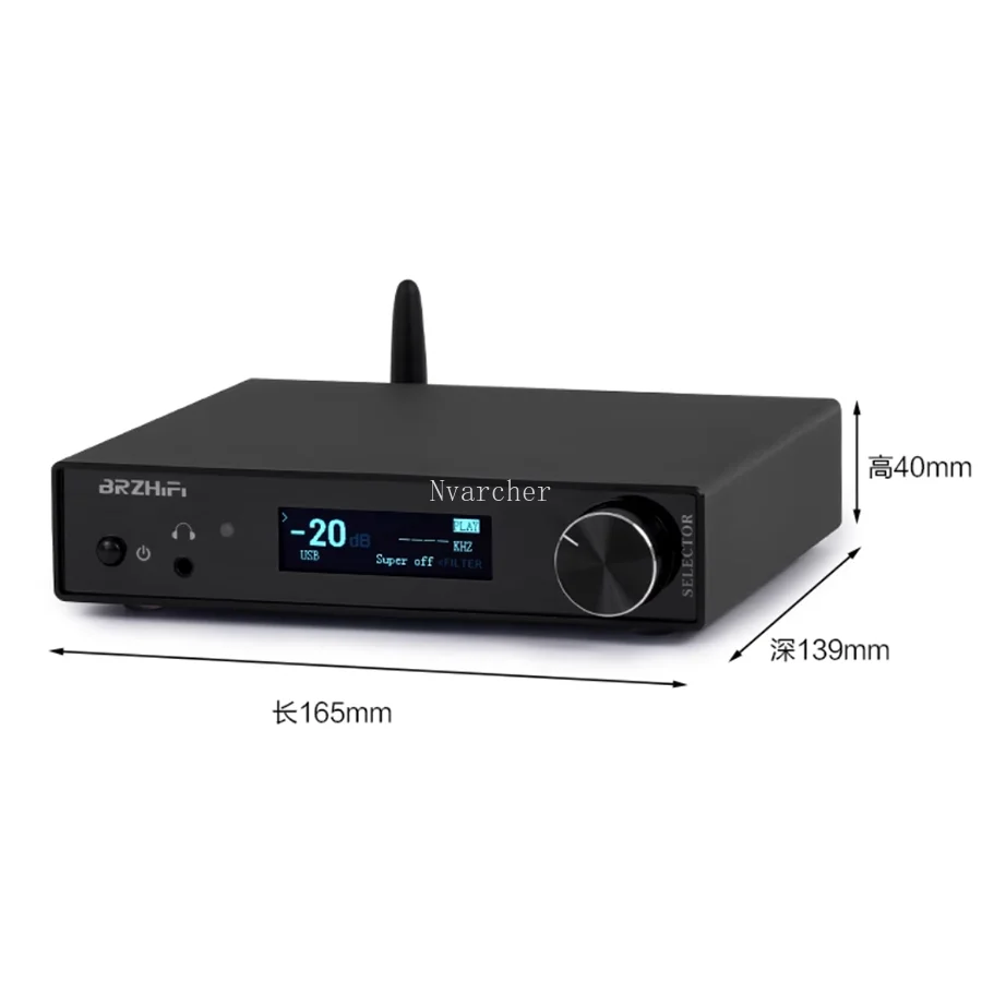 Imagem -05 - Decodificador de Áudio Hifi com Amanero Usb Bluetooth 5.3 Além Disso Ak4499 Dac Amplificador Tpa6120 Opa1612 Opa2604 op Amp Qcc5171